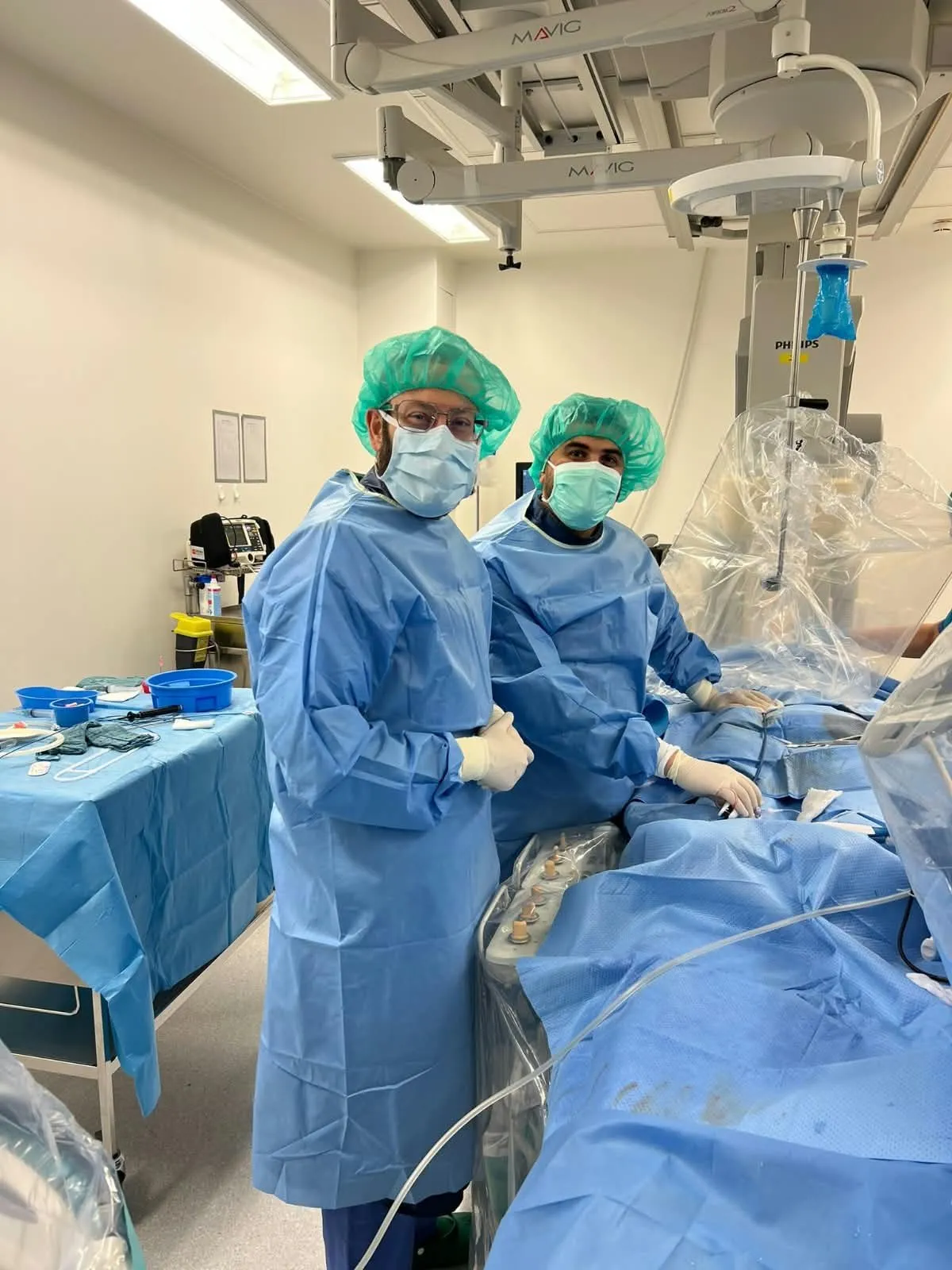 Hands-on training in the cardiac catheterisation lab